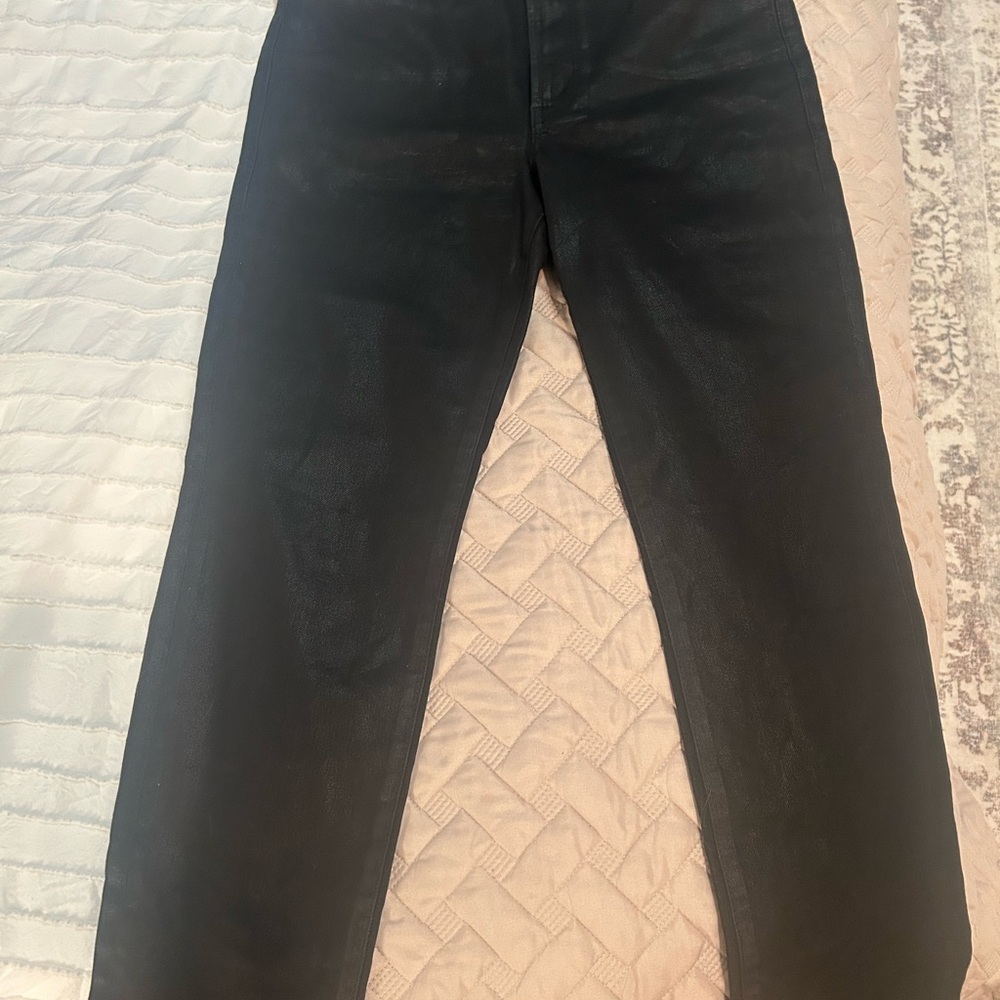 Good American black jeans